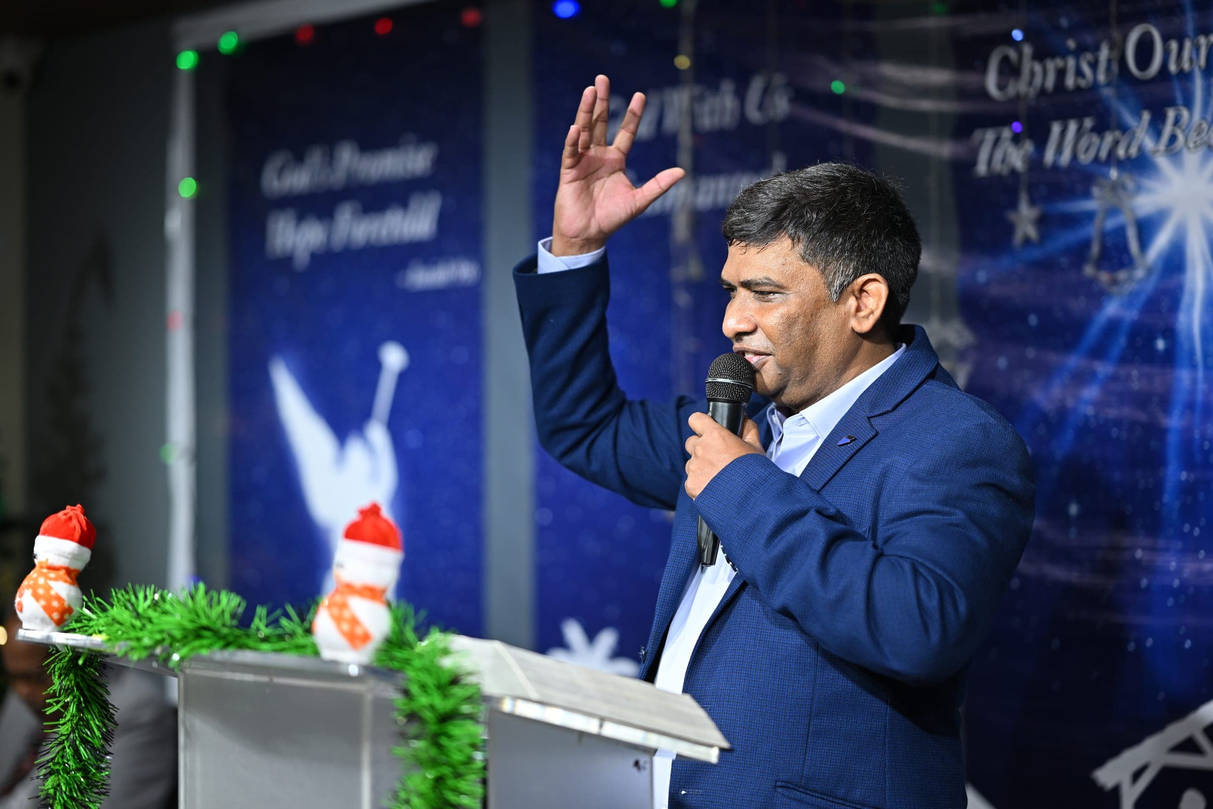 Pastor Sam Oguri and Dr. Jaya Suma